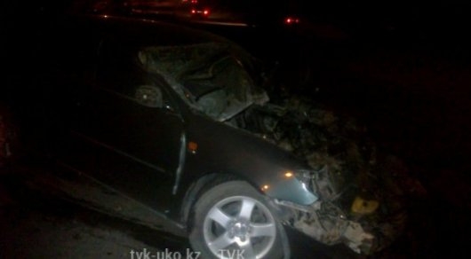 Сбежавший с места ДТП водитель совершил еще два столкновения в Шымкенте